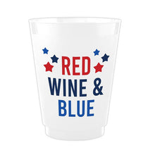 Load image into Gallery viewer, Frost Cups - Red Wine & Blue