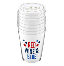 Load image into Gallery viewer, Frost Cups - Red Wine & Blue