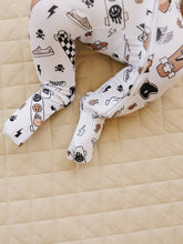 Load image into Gallery viewer, Bamboo Zip Romper | Sk8er