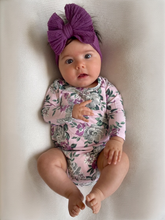 Load image into Gallery viewer, Long Sleeve Bodysuit, Blissful Blossoms