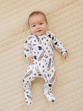 Load image into Gallery viewer, Bamboo Zip Romper | Sk8er