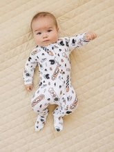 Load image into Gallery viewer, Bamboo Zip Romper | Sk8er