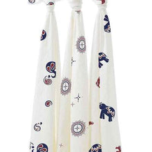 Load image into Gallery viewer, Diwali Bamboo Swaddles - Pack of 3