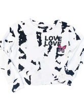 Load image into Gallery viewer, BUTTERFLY TIE DYE SWEATSHIRT
