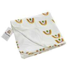 Load image into Gallery viewer, RAINBOW BAMBOO BLANKET