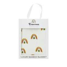 Load image into Gallery viewer, RAINBOW BAMBOO BLANKET