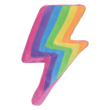 Load image into Gallery viewer, LIGHTNING MINI RAINBOW PILLOW
