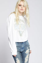 Load image into Gallery viewer, AC/DC BACK IN BLACK GUITAR VINTAGE PUFF LONG SLEEVE