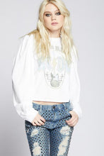 Load image into Gallery viewer, AC/DC BACK IN BLACK GUITAR VINTAGE PUFF LONG SLEEVE