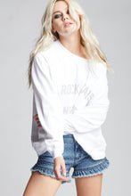 Load image into Gallery viewer, ROCK STAR NEVER DIES SWEATSHIRT