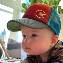 Load image into Gallery viewer, LIL' FADER NUGGET TRUCKER HAT (NB-6 MO)