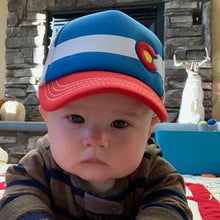 Load image into Gallery viewer, LIL' BLUE NUGGET TRUCKER HAT (6 MO. - 2 YR)