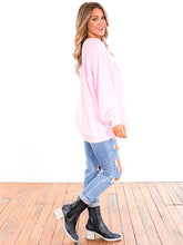 Load image into Gallery viewer, SHE IS A VIBE CHEETAH SWEATSHIRT