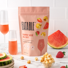 Load image into Gallery viewer, Poppin' Rosé All Day 🍷 Gourmet Caramel Popcorn
