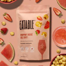 Load image into Gallery viewer, Poppin' Rosé All Day 🍷 Gourmet Caramel Popcorn
