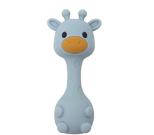 Load image into Gallery viewer, BPA All Silicone Giraffe Rattle
