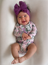 Load image into Gallery viewer, Long Sleeve Bodysuit, Blissful Blossoms

