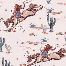 Load image into Gallery viewer, Prairie Princess Baby Girl Western Bamboo Skirted Bodysuit
