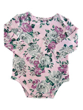 Load image into Gallery viewer, Long Sleeve Bodysuit, Blissful Blossoms
