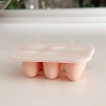 Load image into Gallery viewer, Food &amp; Fruit Pacifier Feeder &amp; Freezer Tray (Pink-White) 3pc
