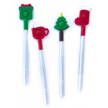 Load image into Gallery viewer, CHRISTMAS PEN TOPPER FIDGETS
