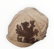 Load image into Gallery viewer, VINTAGE HERRINGBONE WEAVE STITCH DRIVER HAT
