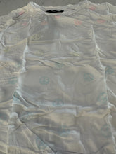 Load image into Gallery viewer, PEACE SIGN FRONT KNOT TEE
