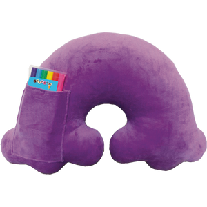 JUMBO PLUSH RAINBOW COLOR ME PILLOW