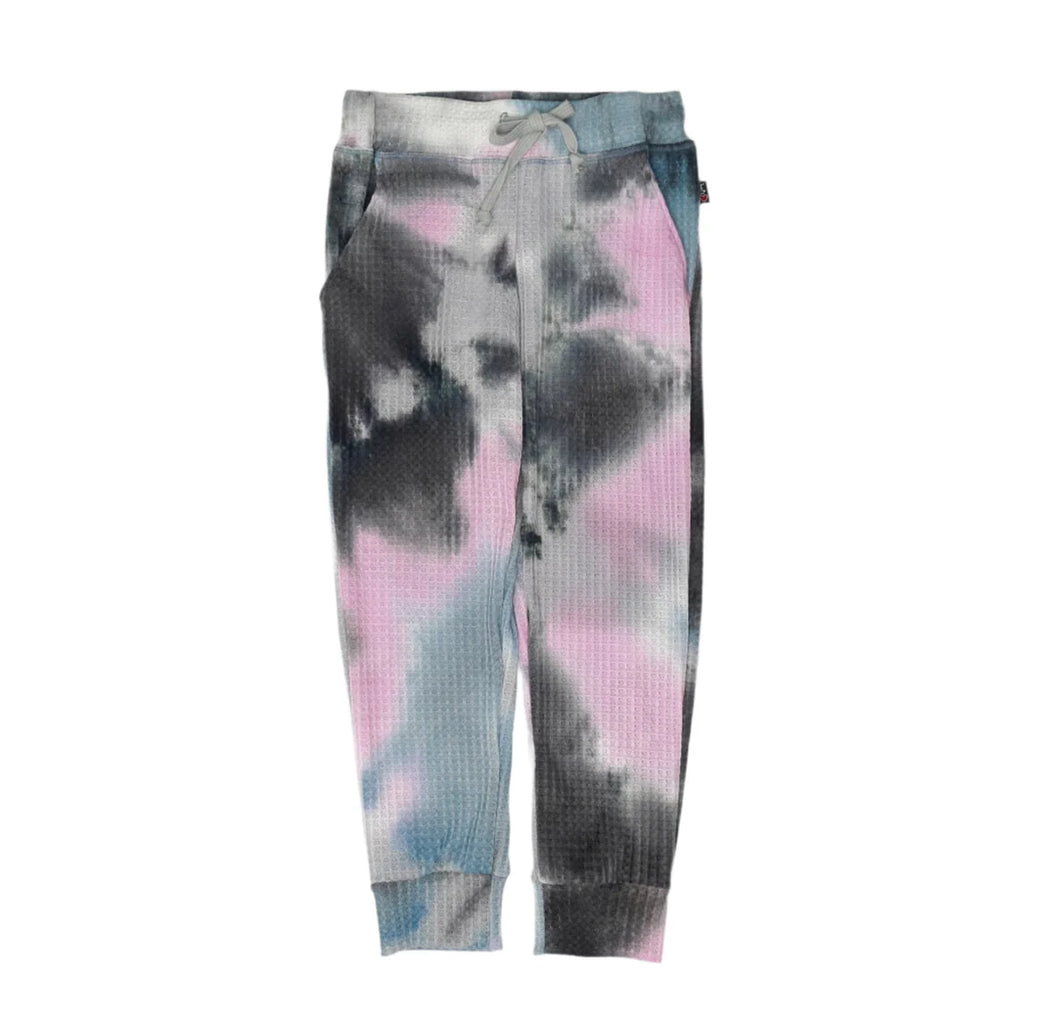WAFFLE TIE DYE JOGGER