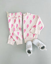 Load image into Gallery viewer, Jogger Set | Pink Bolts
