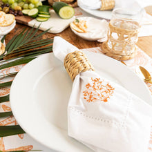 Load image into Gallery viewer, Natural Woven Napkin Ring Set
