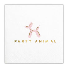 Load image into Gallery viewer, Foil Beverage Napkins - Party Animal
