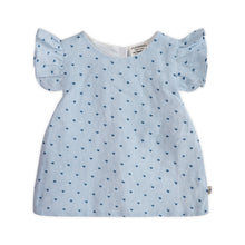 Load image into Gallery viewer, Emery Hearts Baby Ruffled Sleeve Top + Bloomer (Organic)
