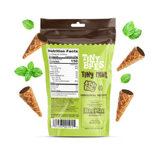 Load image into Gallery viewer, Tiny Bites Tiny Mint Mini Waffle Cones 4.24oz
