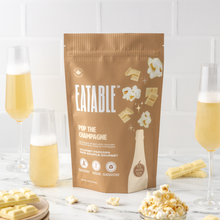 Load image into Gallery viewer, Pop the Champagne 🍾 Gourmet White Chocolate Popcorn
