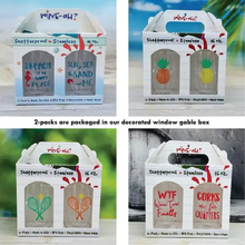 Load image into Gallery viewer, GIRLS TRIP Unbreakable Stemless TRITAN Plastic Wine Glasses
