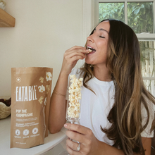 Load image into Gallery viewer, Pop the Champagne 🍾 Gourmet White Chocolate Popcorn
