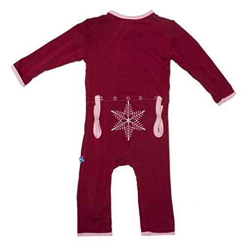 Brick Snowflake Applique Coverall