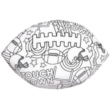 Load image into Gallery viewer, FOOTBALL COLOR ME PILLOW
