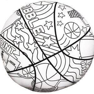BASKETBALL COLOR ME PILLOW