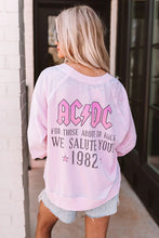 Load image into Gallery viewer, AC/DC BRITISH TOUR &#39;82 ABOUT TO ROCK SWEATSHIRT
