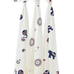 Diwali Bamboo Swaddles - Pack of 3