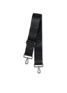 "LOVE" BLACK ON BLACK HANDBAG STRAP