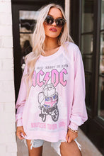 Load image into Gallery viewer, AC/DC BRITISH TOUR &#39;82 ABOUT TO ROCK SWEATSHIRT
