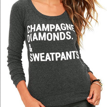Load image into Gallery viewer, CHAMPAGNE DIAMONDS &amp; SWEATPANTS
