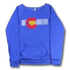 Colorado Slouchy Sweatshirt with Front Pocket