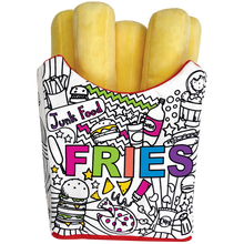 Load image into Gallery viewer, JUMBO FRIES COLOR ME PILLOW
