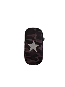 EV BLACK CAMO EYEGLASS/SUNGLASS CASE