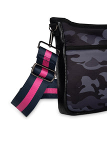 JERI EPIC NAVY CAMO CROSSBODY