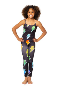 OMBRE LIGHTNING BOLT LEGGINGS